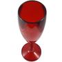 Imagem de Jogo Com Seis Taças Para Espumante Champanhe 170ml Plástico Vermelha