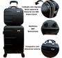Imagem de Jogo Conjunto 2 Malas Viagem 1 P E 1 Pp + 2 Frasqueiras