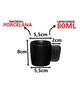 Imagem de Jogo Conjunto 6 Xícaras De Café Porcelana 80Ml Willow Preto