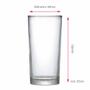 Imagem de Jogo Copos Água Suco Long Drink Vidro 255ml 12 Pcs