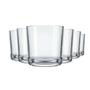 Imagem de Jogo Copos Bar 6 Unidades 265ml Whisky Drinks Bebidas Vidro Nadir