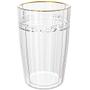 Imagem de Jogo Copos Cristal Transparente Fio Ouro Imperial 370Ml 6