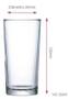 Imagem de Jogo Copos Long Drink Água Suco Multiuso 255ml Kit 6 Peças