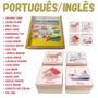 Imagem de Jogo da Memória Inglês Português Brinquedo Educativo Pedagógico