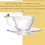 Imagem de Jogo de 04 Xícaras Café Golden Bird com Pires 80 ml Wolff
