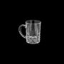 Imagem de Jogo de 06 canecas com alça para cappuccino em vidro Calcuta 172ml