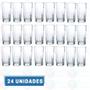 Imagem de Jogo de 24 Copos de Vidro Quadrado Bali 320ML Refresco Drinks