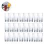 Imagem de Jogo de 24 Copos de Vidro Quadrado Bali 320ML Refresco Drinks