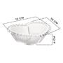 Imagem de Jogo De 4 Bowls Coração Pearl Com 4 Pratos Para Servir Com 18cm