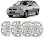 Imagem de Jogo De 4 Calota Gm Corsa Hatch Sedan 2004 Aro 14 4un Cb2005pta Com Emblema