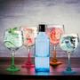Imagem de Jogo De 4 Taças De Gin Drink Designer Sofisticado Colorido 790ml Versátil