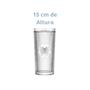 Imagem de Jogo de 6 Copos Água Luxo Altos Conjunto Vidro Modelo Borboleta 350 ml Parides