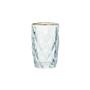 Imagem de Jogo De 6 Copos Altos Borda Dourada 350ml Diamond Class Home