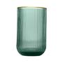 Imagem de Jogo de 6 Copos Altos Borda Dourada 425ml Verde Cameratta Lhermitage