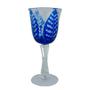 Imagem de Jogo de 6 Taças em Cristal  Azulpara Vinho-19x8,3cm - Estilo e Sabor: Conjunto de Taças de Degustação de Drinks! - Eleve seu Luxo