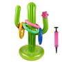 Imagem de Jogo de Argolas Inflável Cactus Ring Toss UNIME - 4 Anéis Coloridos