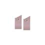 Imagem de Jogo de argolas para guardanapos em PVC Copa&Cia Ravena 2 peças morden rosa
