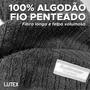 Imagem de Jogo De Banho Gigante Buddemeyer - Toalha Banhão Fio Penteado Canelado - 100% Algodão - Kit 4 Peças