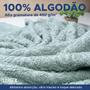 Imagem de Jogo de Banho Gigante Dohler Provença Jacquard 100% Algodão Banhão Macia Textura Arabesco - 2 Peças