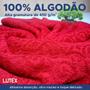 Imagem de Jogo de Banho Gigante Dohler Provença Jacquard 100% Algodão Banhão Macia Textura Arabesco - 4 Peças