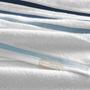 Imagem de Jogo de Banho Gigante Fio Penteado 5 Peças Lumina Branco/ Azul