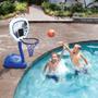 Imagem de Jogo de basquete à beira da piscina SwimWays para crianças, adolescentes e adultos