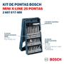 Imagem de Jogo de Bits e Pontas Para Parafusadeiras 25 peças Mini X-Line Bosch