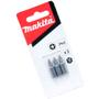 Imagem de Jogo de bits philips ph2 encaixe 1/4" x 25mm 3 peças - Makita