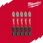 Imagem de Jogo de Bits Phillips PH2 x 50mm Shockwave 5 Peças Milwaukee