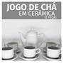 Imagem de Jogo De Bule Completo Xícaras Café Chá Pires 12 Peças Branco