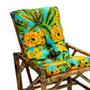 Imagem de Jogo de Cadeira Sofá Mesa de Bambu Para Area Varanda Gralha Azul