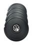 Imagem de Jogo de Calotas de Centro Miollo para VW Fox Aro 15 2004/2019 Estilo Tradicional Preto