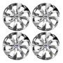 Imagem de Jogo de calotas esportivas prime 13 chrome + emblema ford