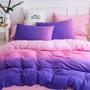 Imagem de Jogo de cama 7 pç casal queen degradê purple com edredom