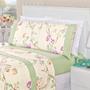 Imagem de Jogo de Cama Casal 4 Peças Luxuoso Para Cama Box Linha Charmoso