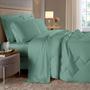 Imagem de Jogo de cama  casal 400 fios  elegance - verde 165815