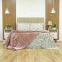 Imagem de Jogo de cama casal casual hds 180 estampado - botânico rosa