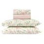 Imagem de Jogo de cama casal casual hds 180 estampado - botânico rosa