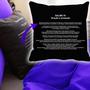 Imagem de Jogo De Cama Casal Queem 7 Peças Com Edredom Roxo Com Cinza