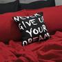 Imagem de Jogo de cama casal queen vermelho com cinza 7 pç com edredom