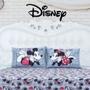 Imagem de Jogo de cama casal  simples estampado disney 3 peças