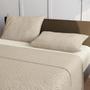 Imagem de Jogo de Cama Casal Size 100% Algodão Estampado Lençol 4 Pçs