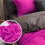 Imagem de Jogo De Cama Casal Super King 7 Peças Com Edredom Pink Grey