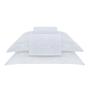 Imagem de Jogo de Cama Damask Square Branco King - 300 Fios - Buddemeyer