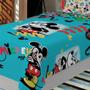 Imagem de Jogo de Cama Infantil Mickey Microfibra Solteiro Estampado 1,40 m x 2,20 m Com 3 Peças