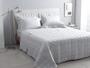 Imagem de Jogo de Cama King Buddemeyer 300 fios Damask Stripes Cinza