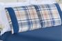 Imagem de Jogo de cama king com lençol d baixo 193cm x 203cm lecol ponto palito kit 3peças