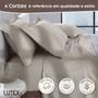 Imagem de Jogo de Cama King Corttex Living Art Percal 300 Fios 100% Cetim Algodão - Lençol Toque Ultra Macio