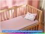Jogo de Cama para Berço 100% Algodão Atlântica Baby Ninar Rosa 2 Peças Imagem de Jogo de Cama para Berço 100% Algodão Atlântica Baby Ninar Rosa 2 Peças