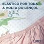 Imagem de Jogo de Cama Queen Malha Fio Penteado Altenburg - 100% Algodão - 3 Peças Lençol Elástico Fronha